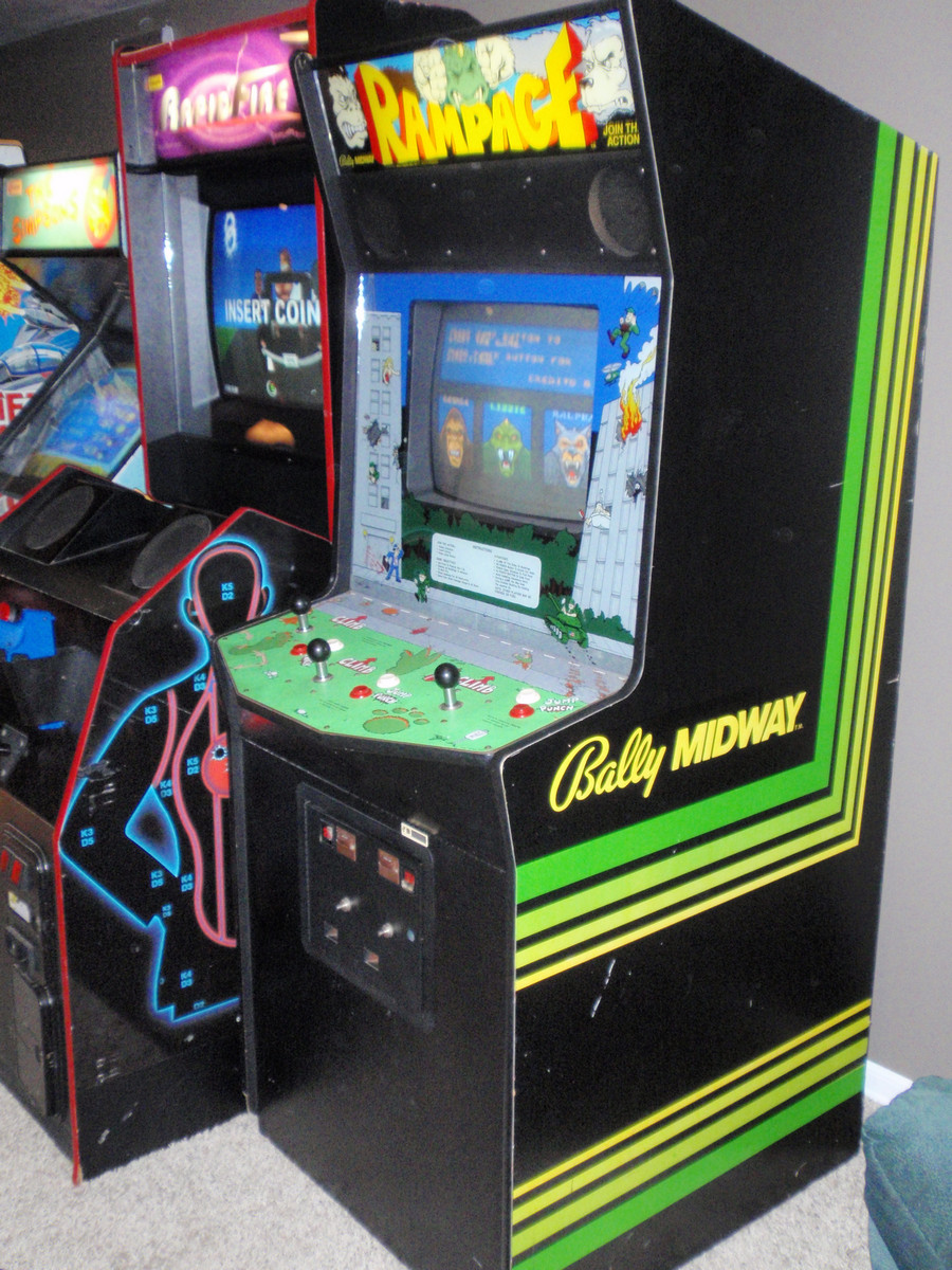 Bally midway slanted discount cabinet arcade game