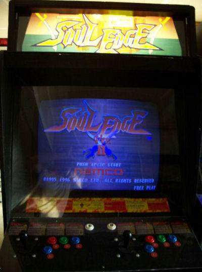 soul edge arcade machine